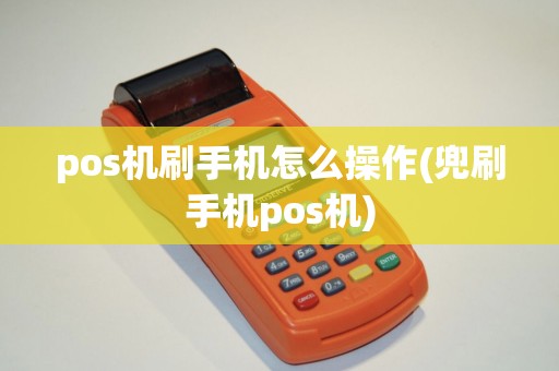pos机刷手机怎么操作(兜刷手机pos机)