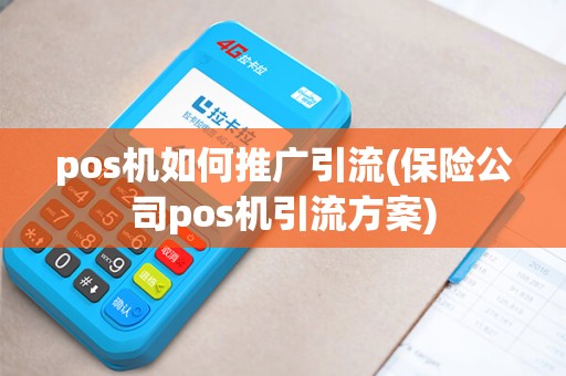 pos机如何推广引流(保险公司pos机引流方案)