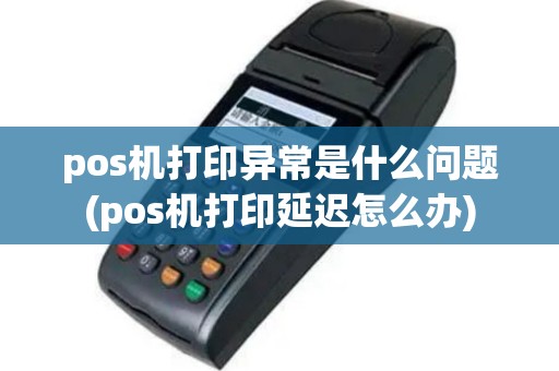 pos机打印异常是什么问题(pos机打印延迟怎么办)