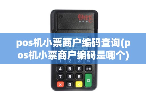 pos机小票商户编码查询(pos机小票商户编码是哪个)
