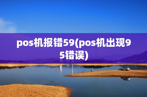 pos机报错59(pos机出现95错误)
