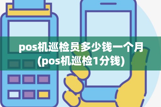 pos机巡检员多少钱一个月(pos机巡检1分钱)