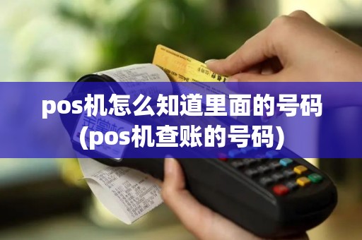 pos机怎么知道里面的号码(pos机查账的号码)
