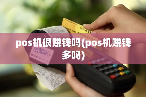 pos机很赚钱吗(pos机赚钱多吗)