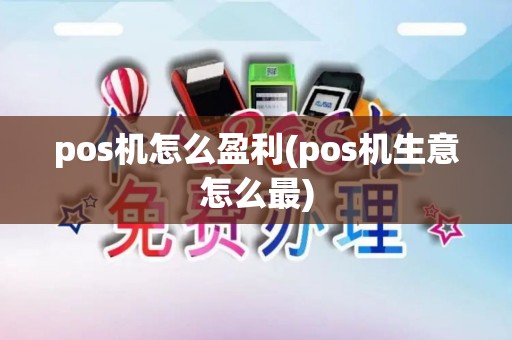 pos机怎么盈利(pos机生意怎么最)