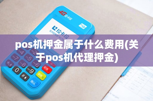 pos机押金属于什么费用(关于pos机代理押金)
