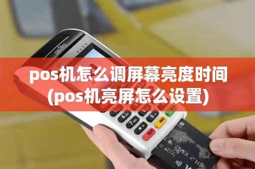 pos机怎么调屏幕亮度时间(pos机亮屏怎么设置)