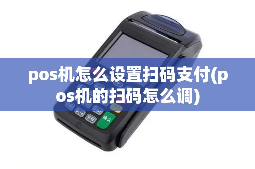 pos机怎么设置扫码支付(pos机的扫码怎么调)