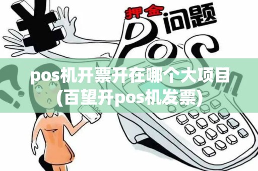 pos机开票开在哪个大项目(百望开pos机发票)