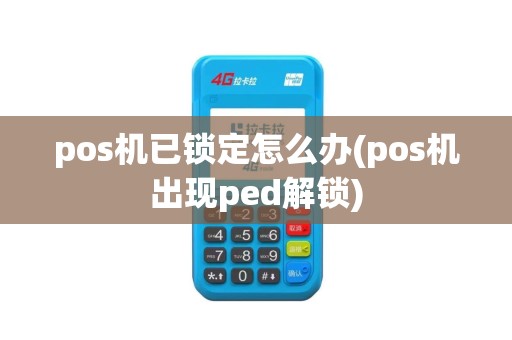 pos机已锁定怎么办(pos机出现ped解锁)