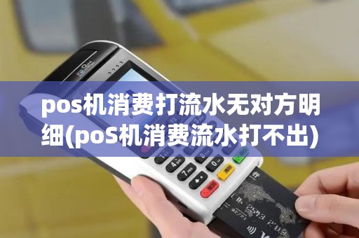 pos机消费打流水无对方明细(poS机消费流水打不出)