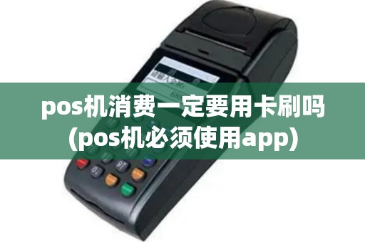 pos机消费一定要用卡刷吗(pos机必须使用app)